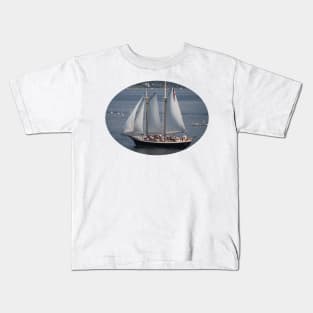 Sailboat on the Water Kids T-Shirt